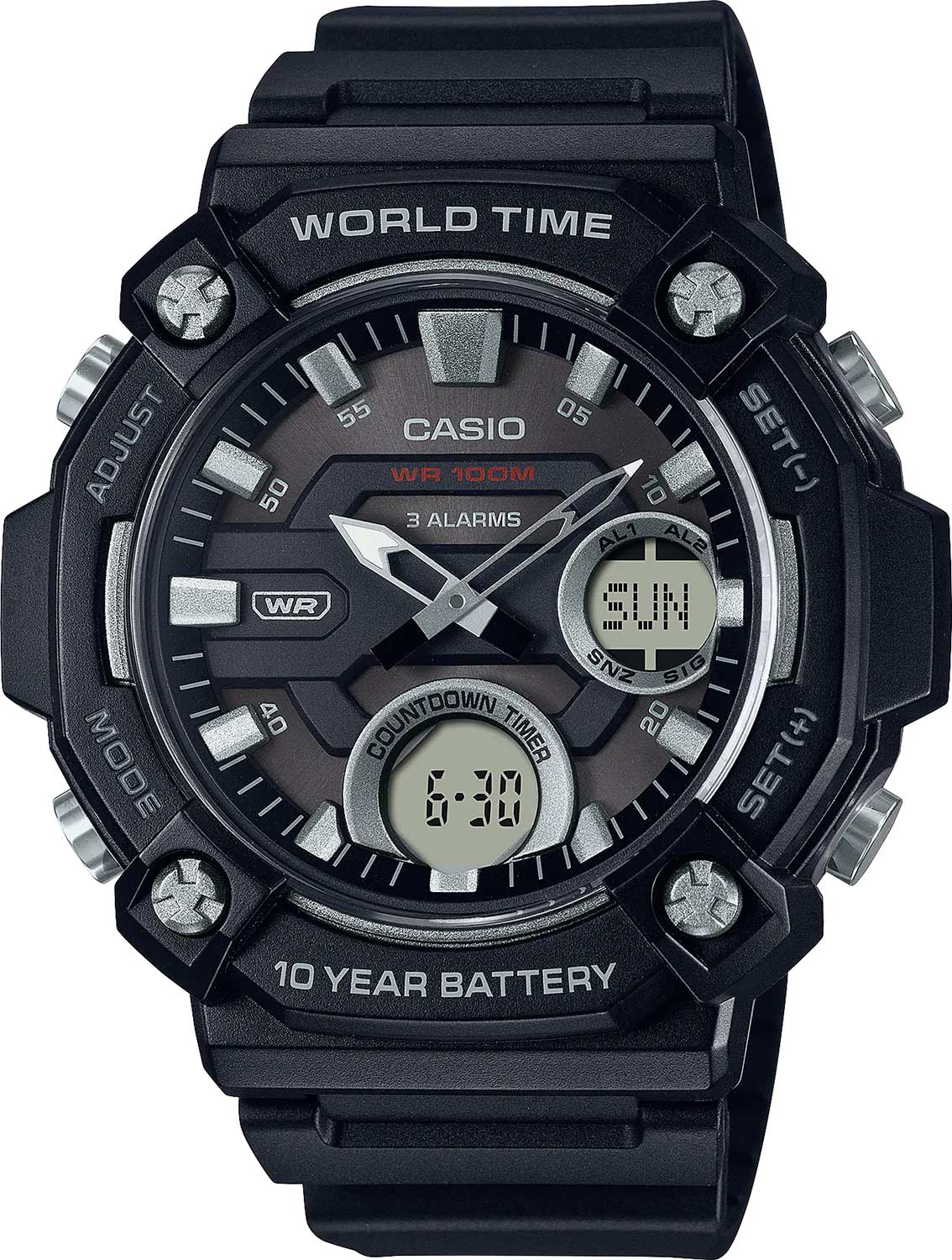 Наручные часы Casio AEQ-120W-1A. Фото 0.