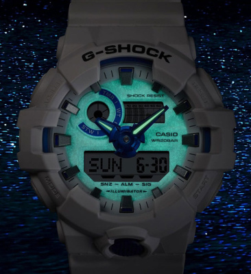 Наручные часы Casio GA-700HDS-7A. Фото 1.