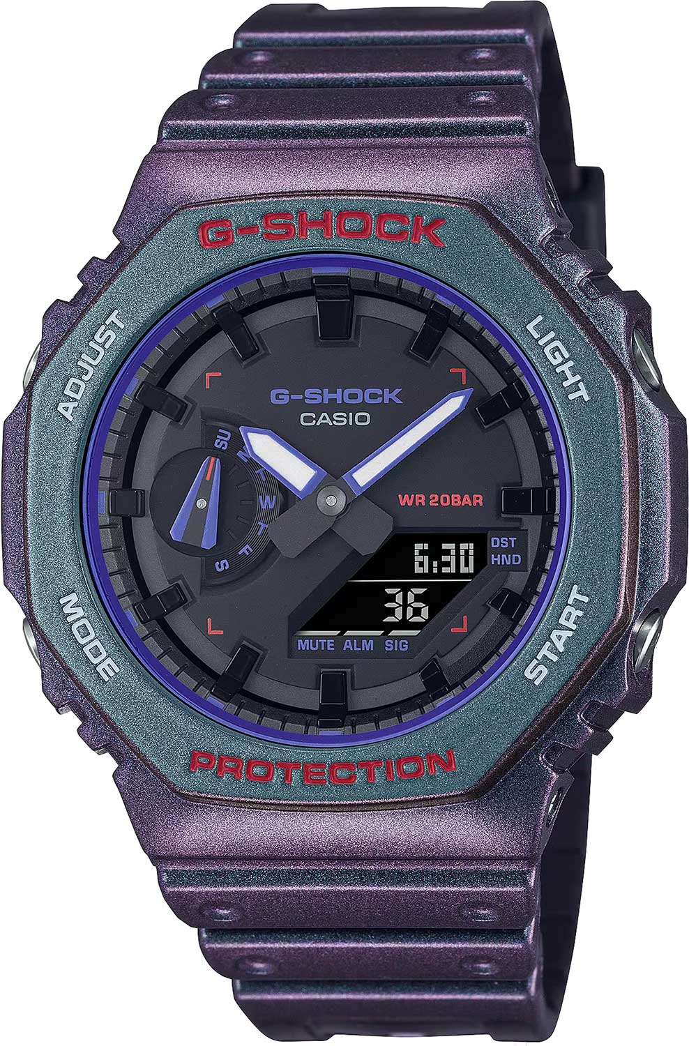 Наручные часы Casio GA-2100AH-6A. Фото 0.