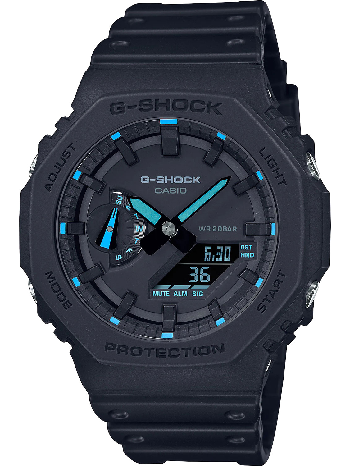 Наручные часы Casio GA-2100-1A2. Фото 0.
