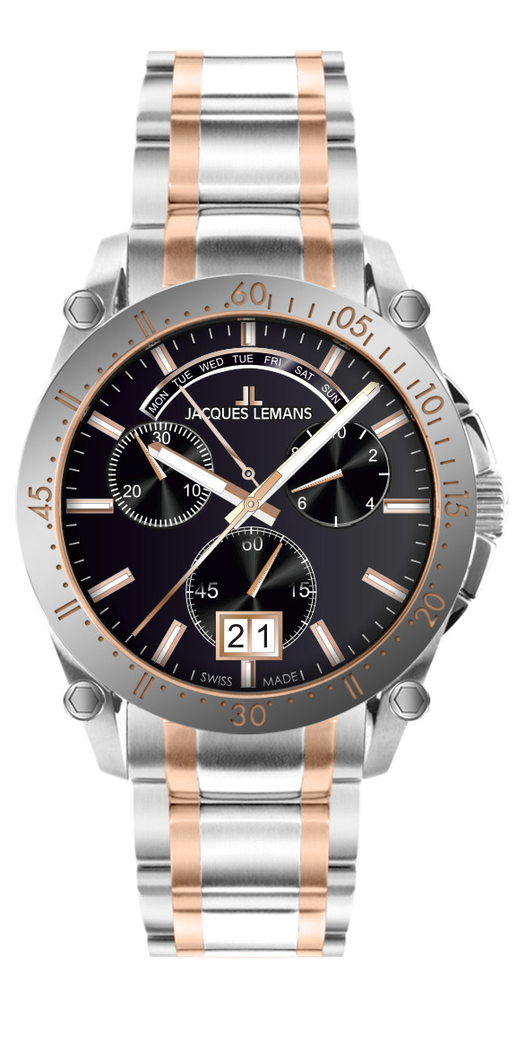 Наручные часы Jacques Lemans 1-2198G. Фото 0.