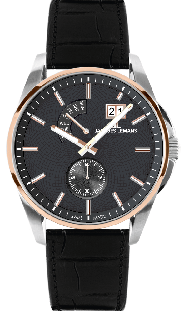 Наручные часы Jacques Lemans 1-2199G. Фото 0.