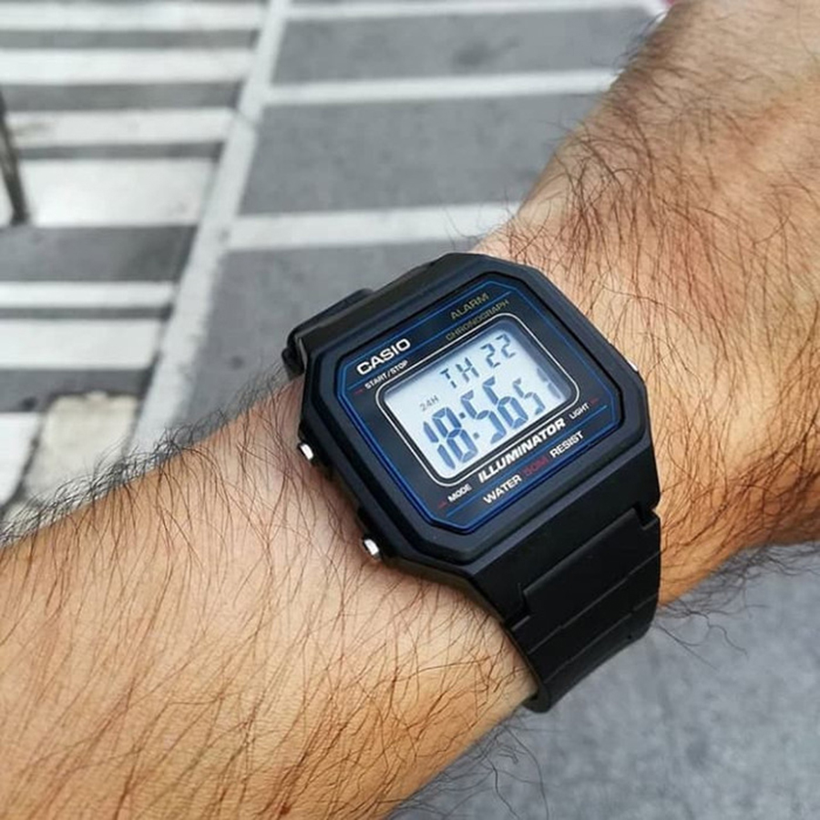 Наручные часы Casio W-217H-1A. Фото 4.