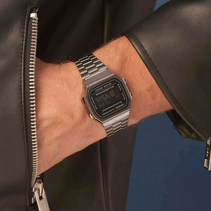 Наручные часы Casio A168WGG-1B. Фото 4.