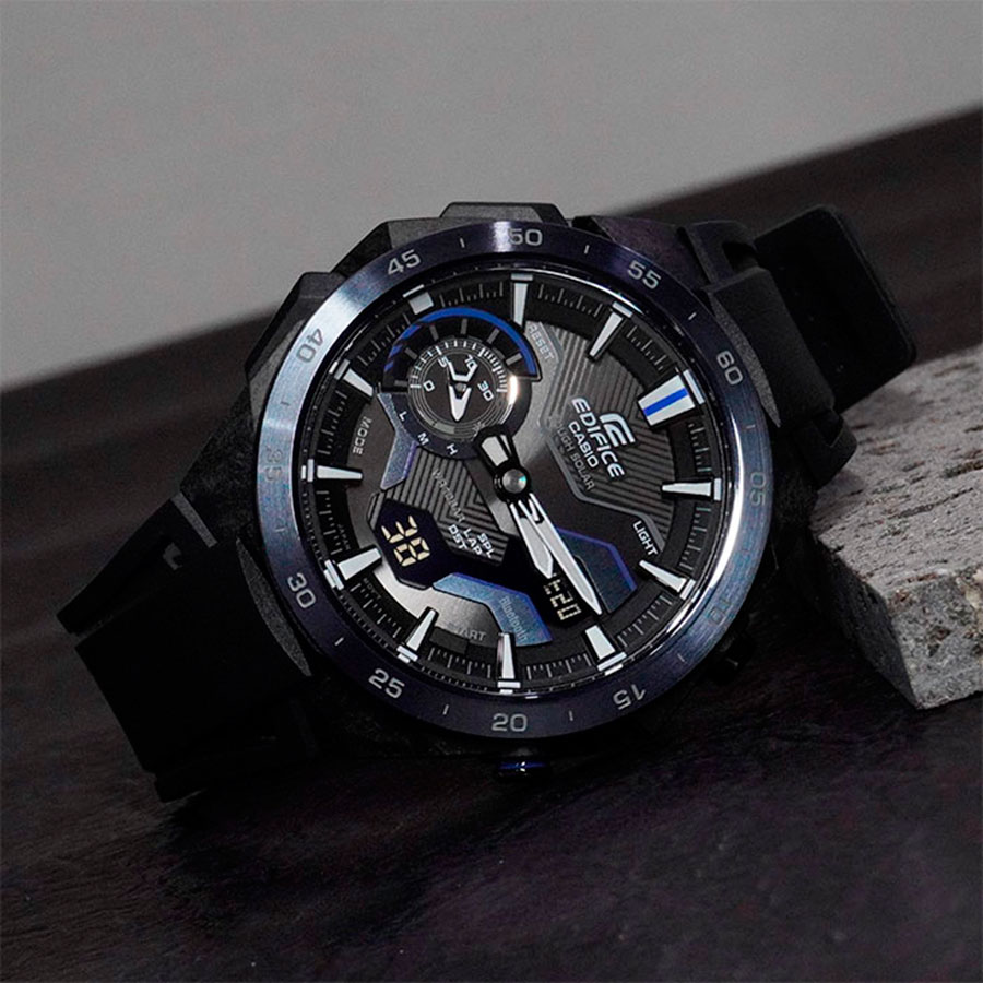 Наручные часы Casio ECB-2200PB-1A. Фото 1.