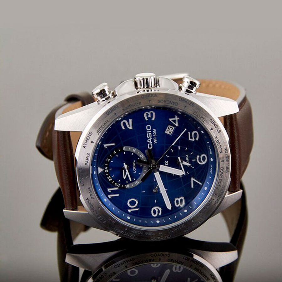 Наручные часы Casio MTP-W500L-2A. Фото 6.