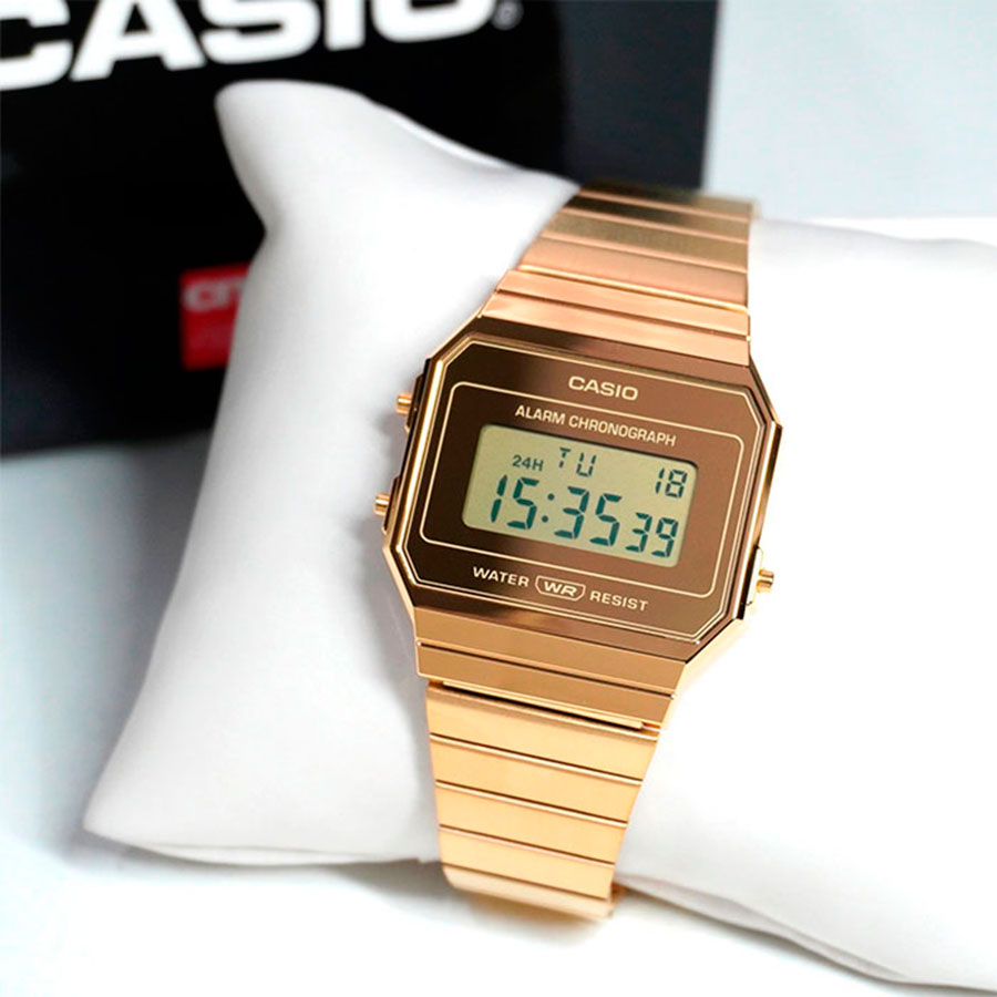 Наручные часы Casio A700WEVG-9A. Фото 6.