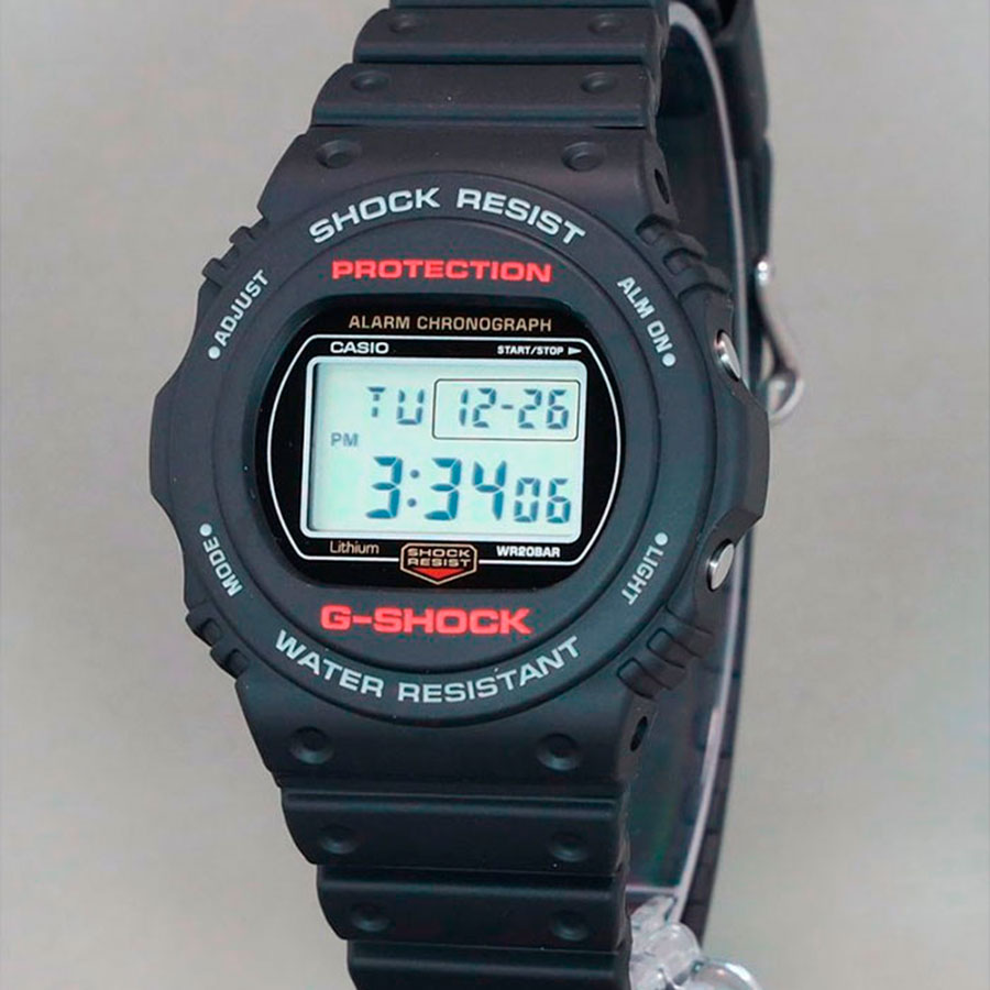 Наручные часы Casio DW-5750UE-1. Фото 7.