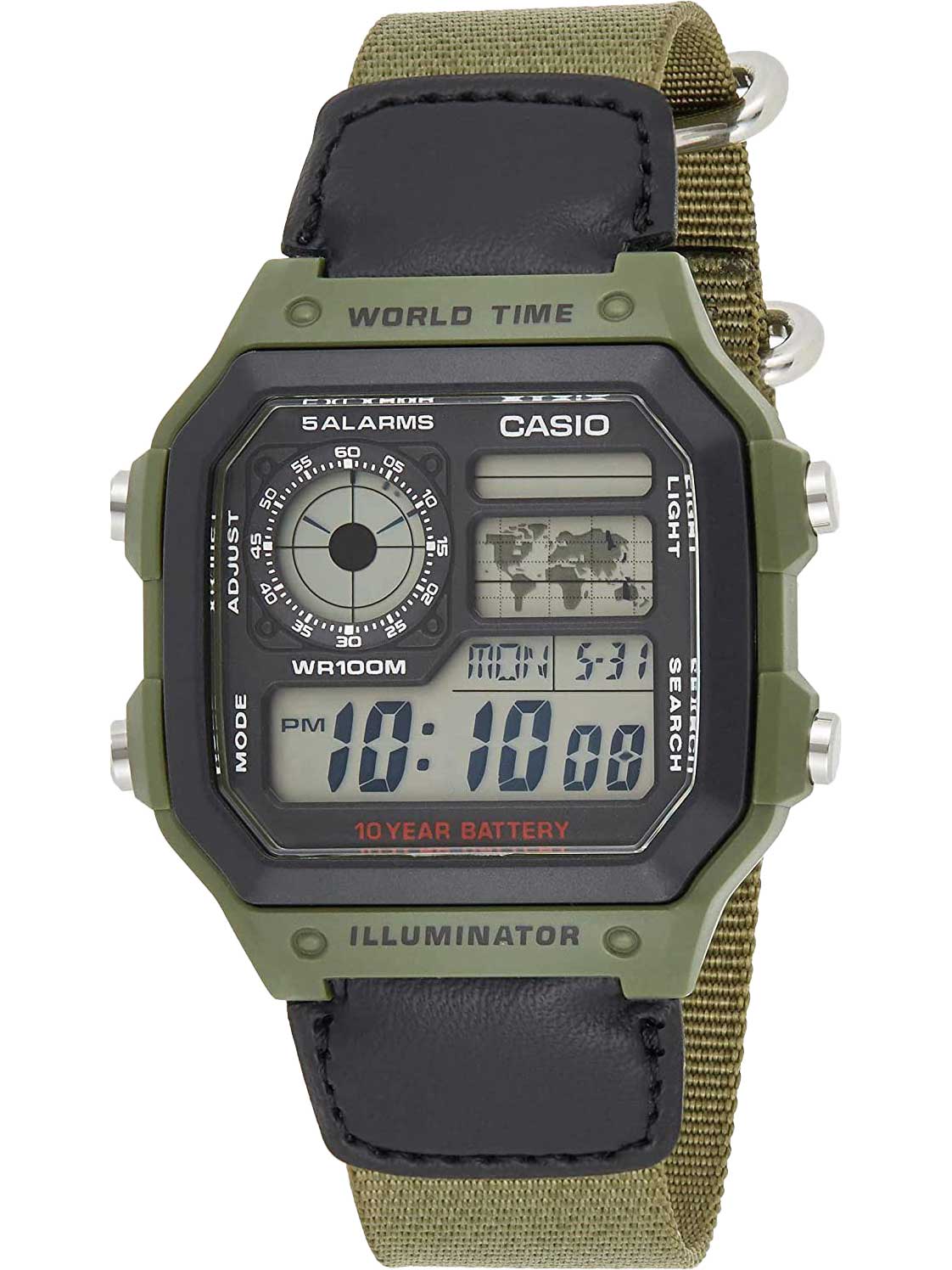 Наручные часы Casio AE-1200WHB-3B. Фото 0.