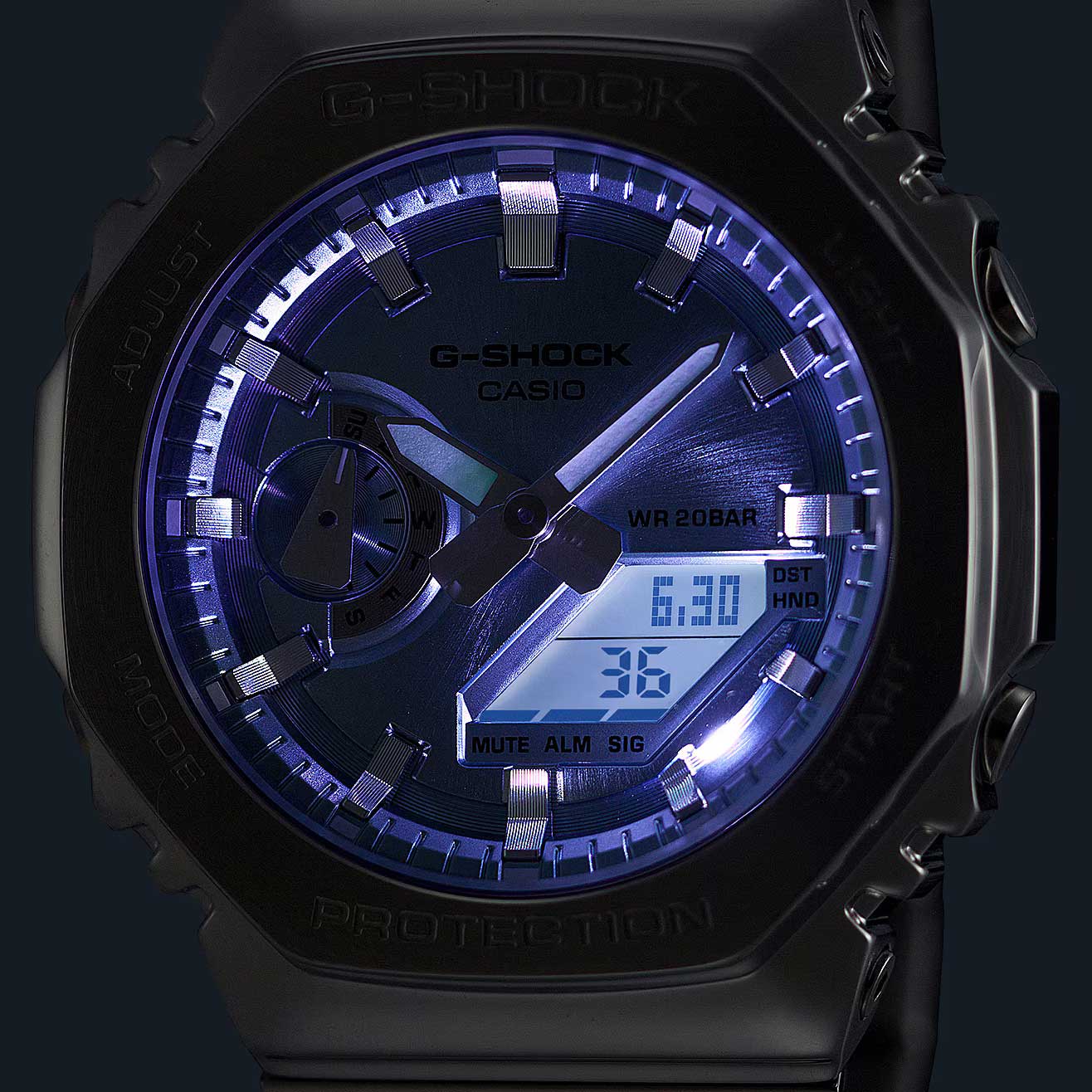 Наручные часы Casio GM-2110D-2A. Фото 2.