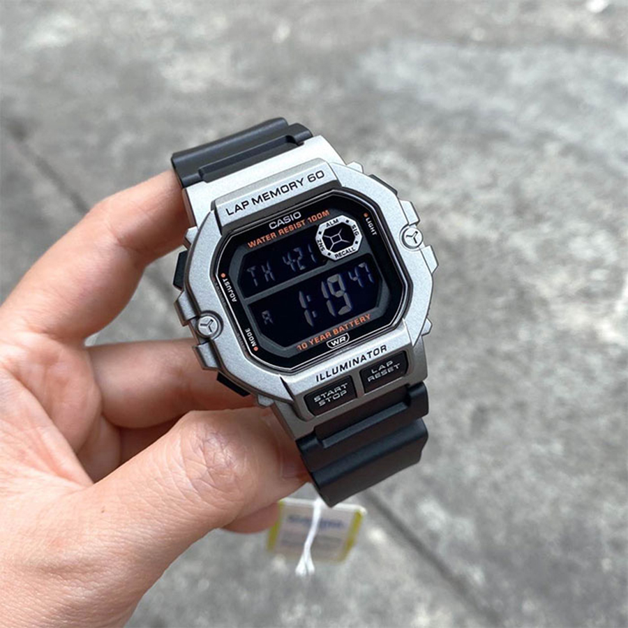 Наручные часы Casio WS-1400H-1B. Фото 2.