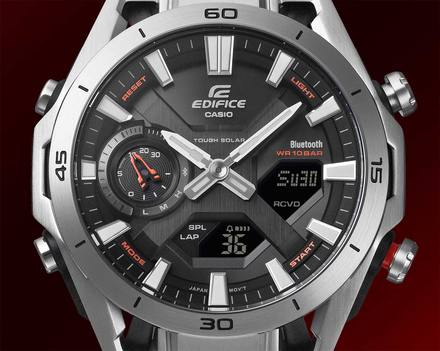 Наручные часы Casio ECB-2300D-1A. Фото 4.