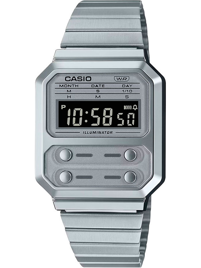Наручные часы Casio A100WE-7B. Фото 0.