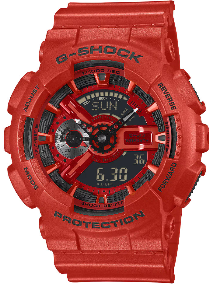 Наручные часы Casio GA-110RRB-4A. Фото 0.