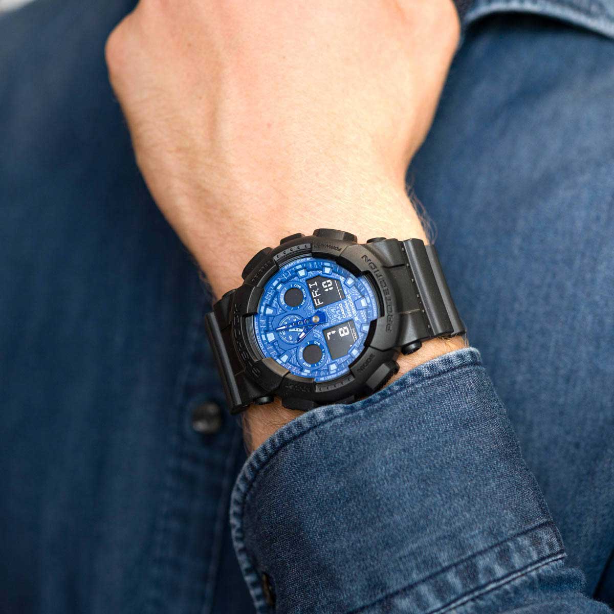 Наручные часы Casio GA-100BP-1A. Фото 2.