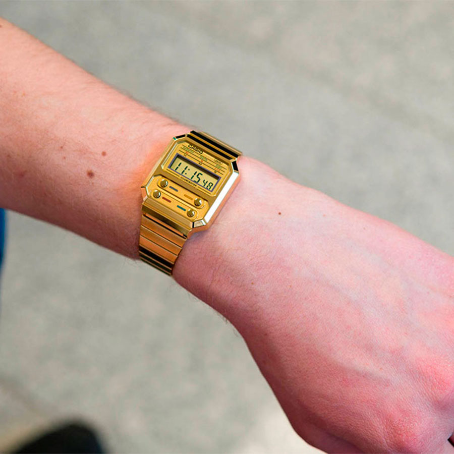 Наручные часы Casio A100WEG-9A. Фото 3.