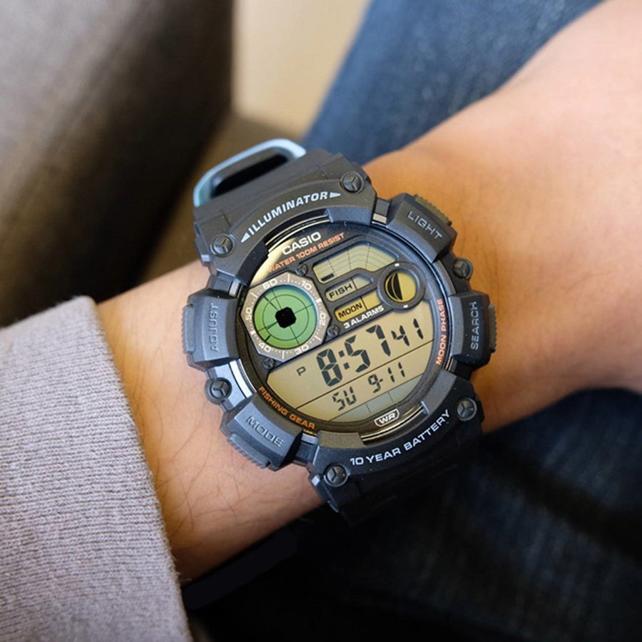 Наручные часы Casio WS-1500H-1A. Фото 2.