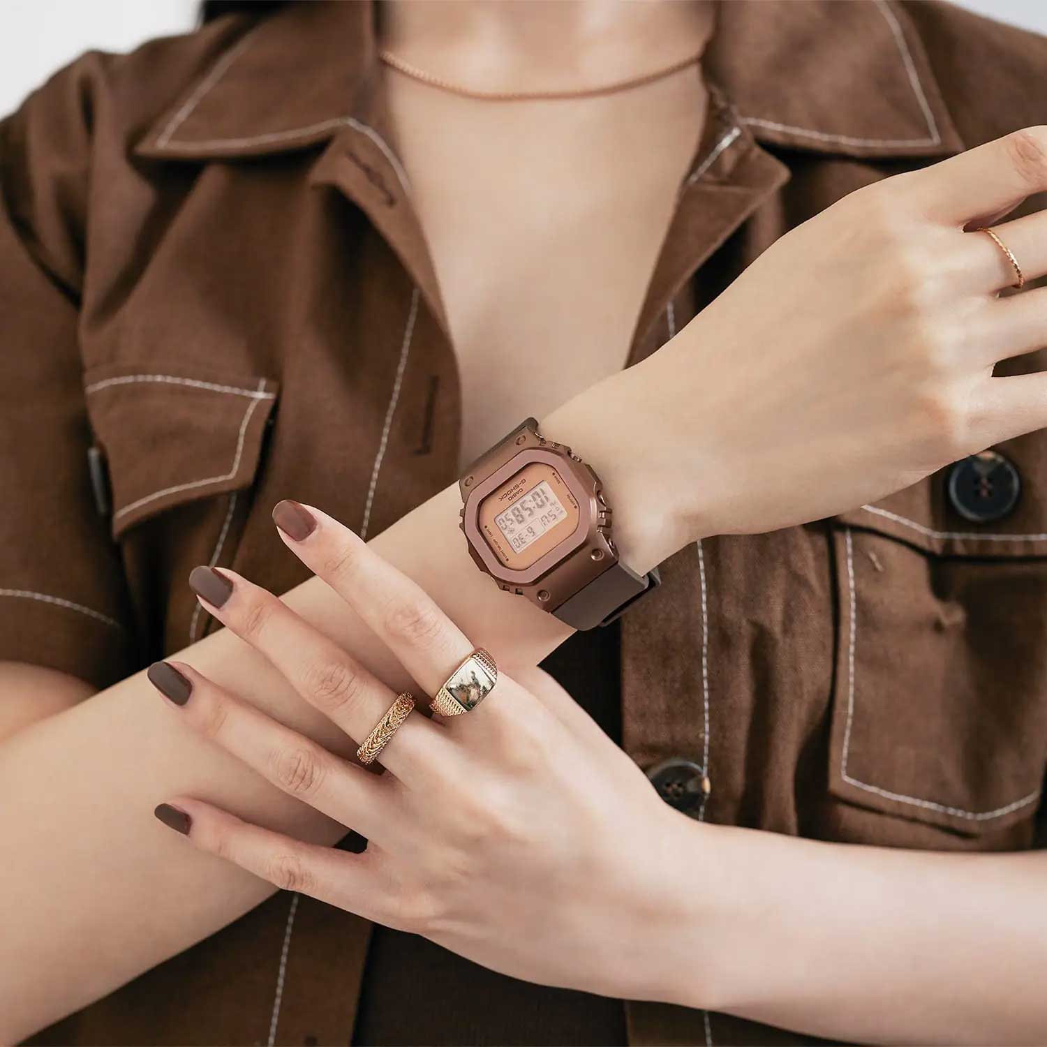 Наручные часы Casio GM-S5600BR-5. Фото 3.