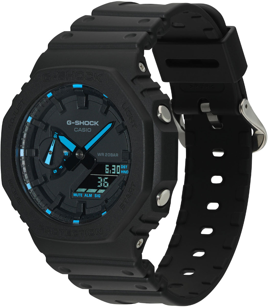 Наручные часы Casio GA-2100-1A2. Фото 1.