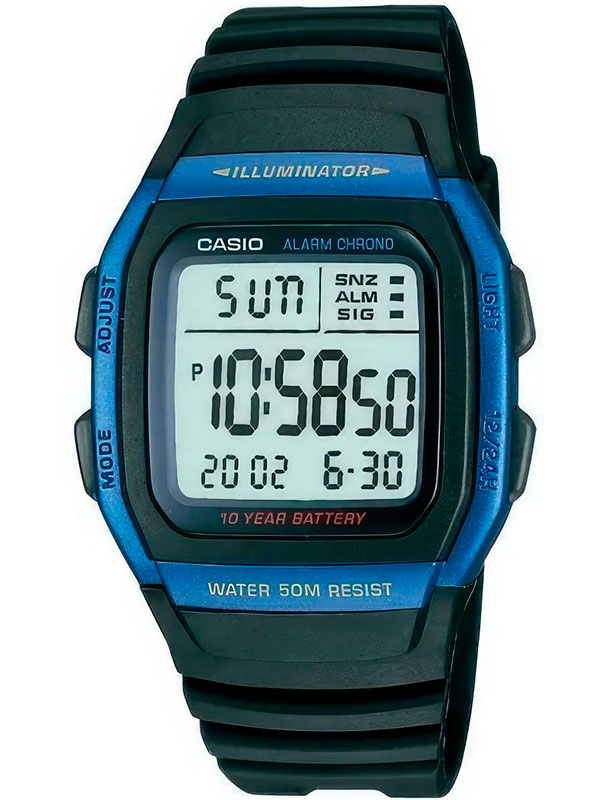 Наручные часы Casio W-96H-2A. Фото 5.