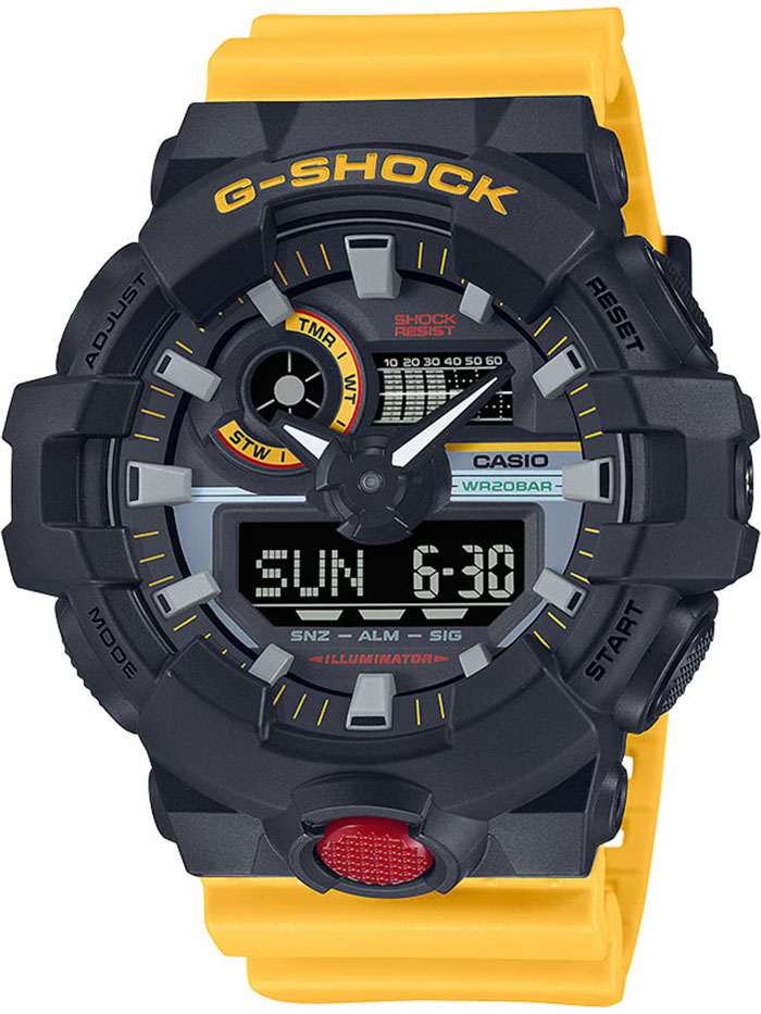 Наручные часы Casio GA-700MT-1A9. Фото 0.