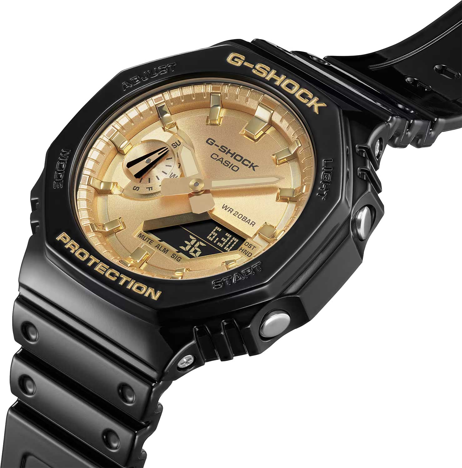 Наручные часы Casio GA-2100GB-1A. Фото 4.