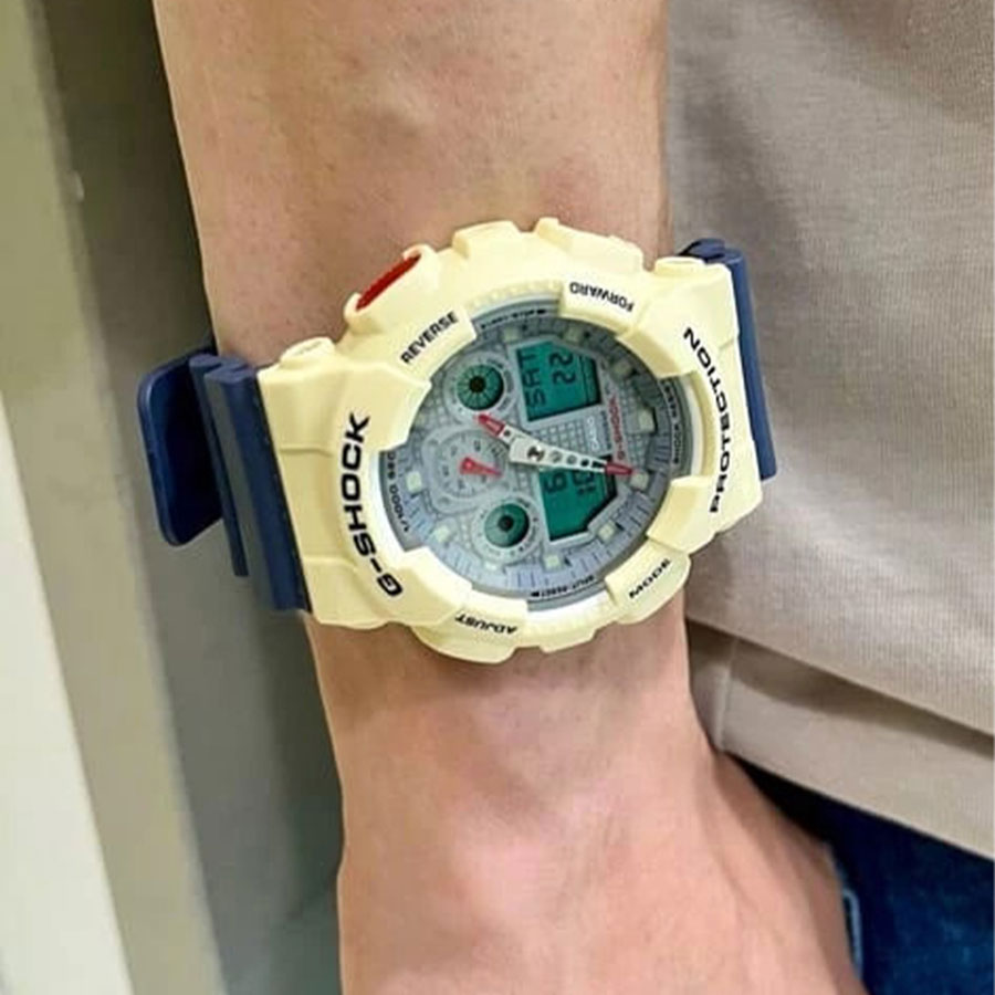Наручные часы Casio GA-100PC-7A2. Фото 3.