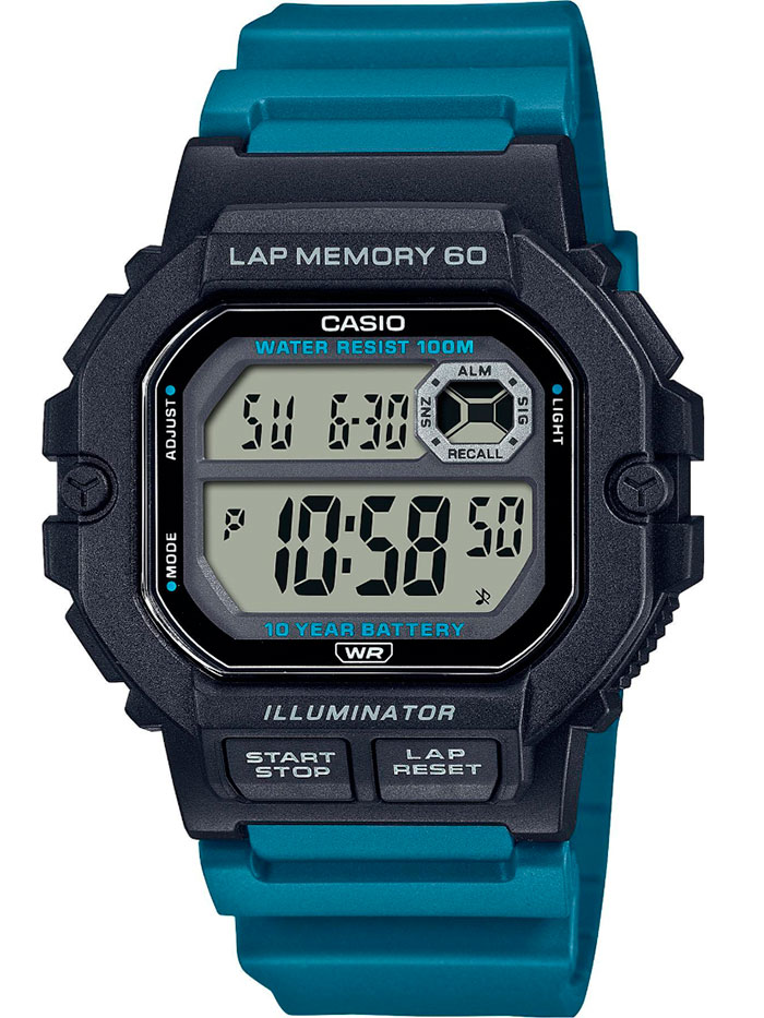 Наручные часы Casio WS-1400H-3A. Фото 0.