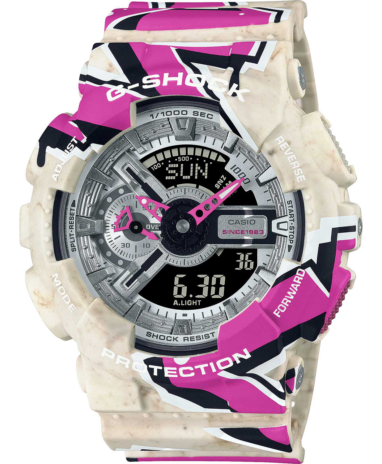 Наручные часы Casio GA-110SS-1A. Фото 0.