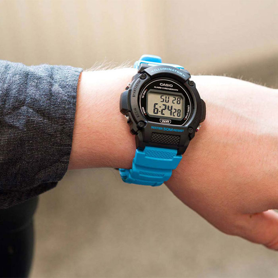 Наручные часы Casio W-219H-2A2. Фото 2.