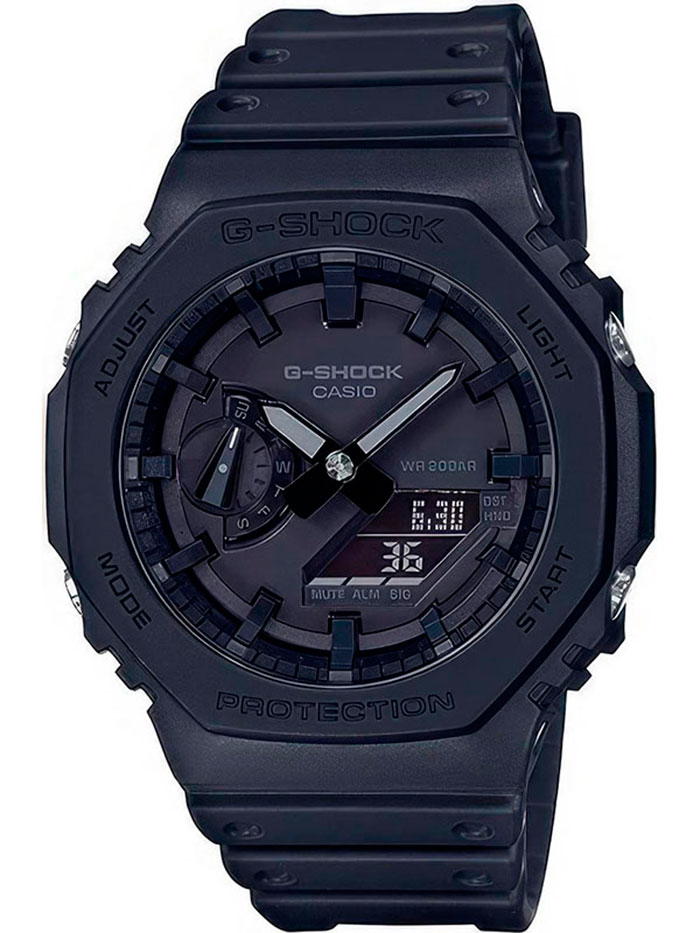 Наручные часы Casio GA-2100-1A1. Фото 0.