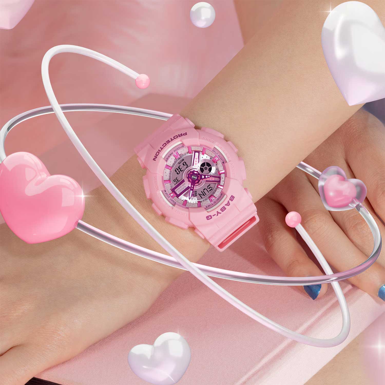Наручные часы Casio BA-110YK-4A. Фото 1.