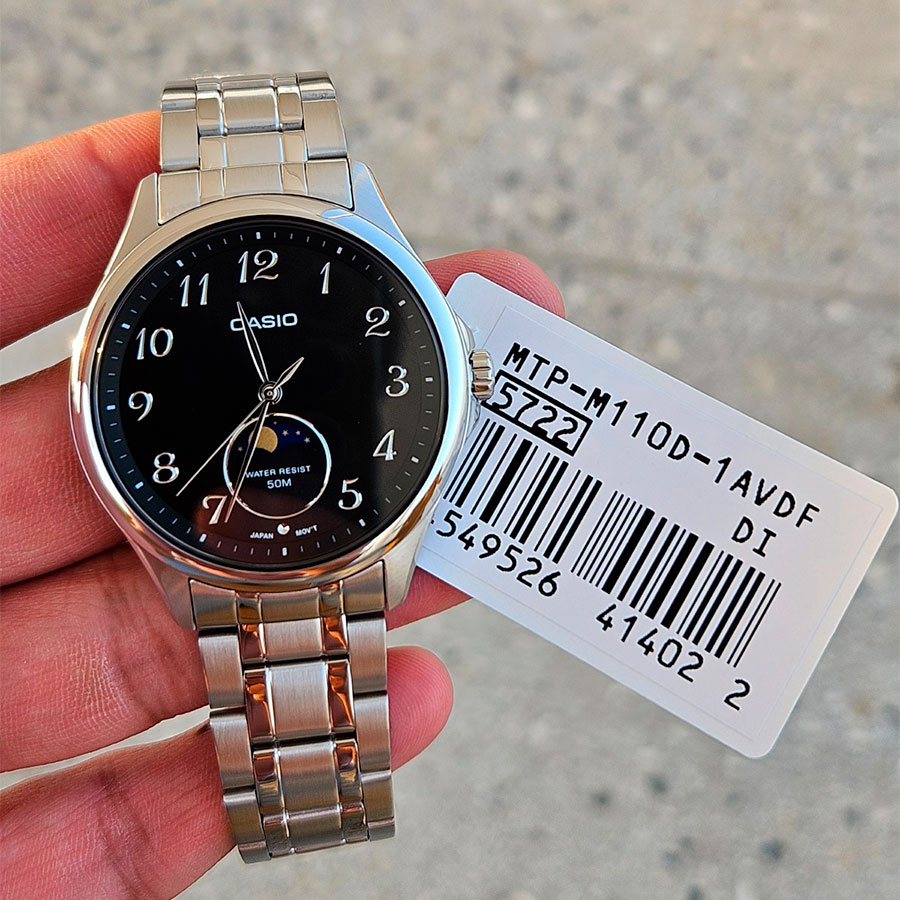 Наручные часы Casio MTP-M110D-1A. Фото 1.