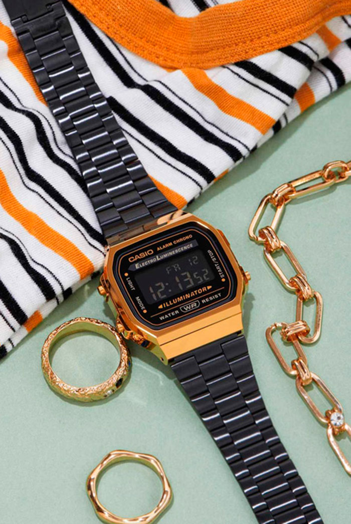 Наручные часы Casio A168WEGB-1B. Фото 5.