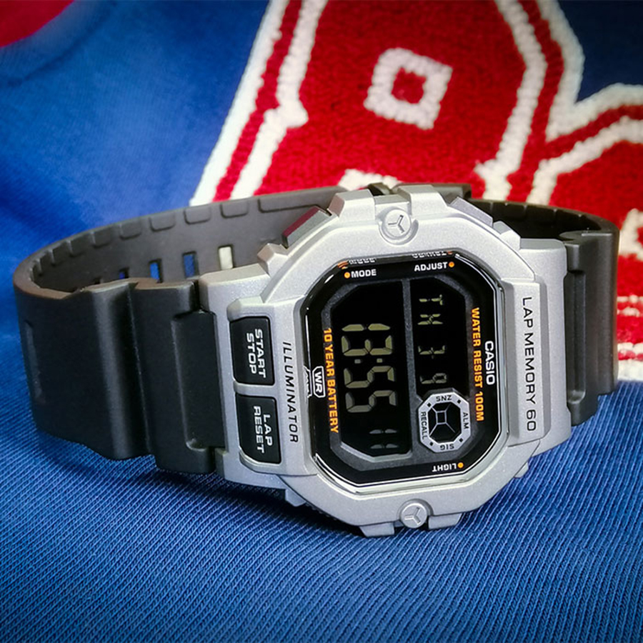 Наручные часы Casio WS-1400H-1B. Фото 7.