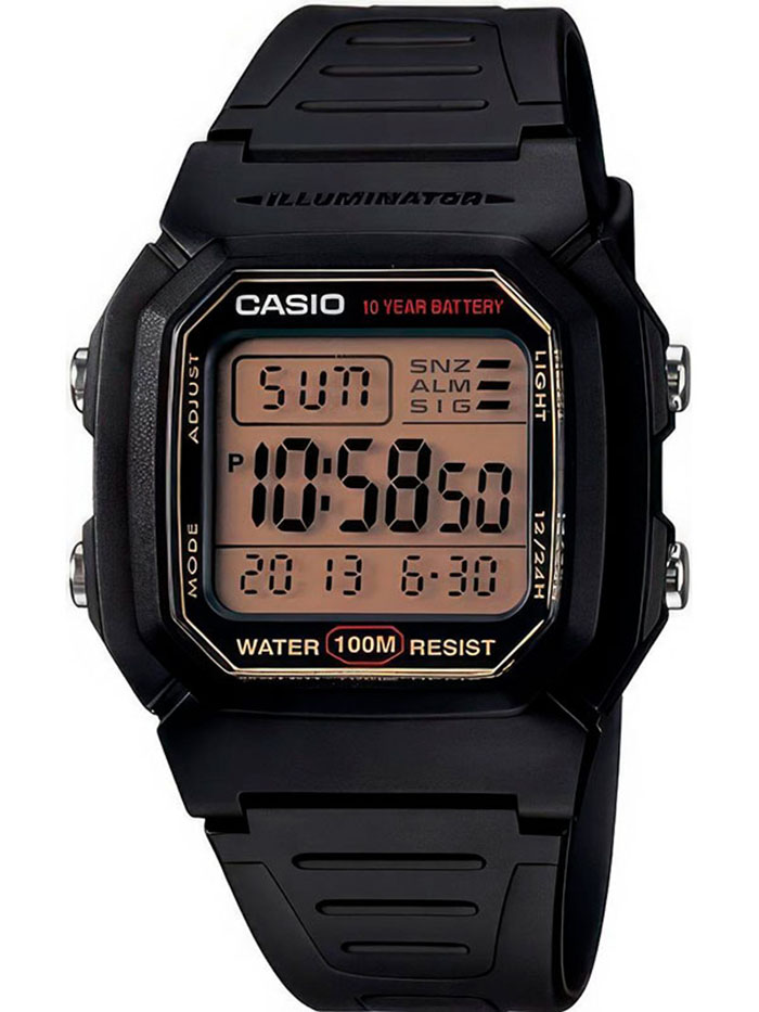 Наручные часы Casio W-800HG-9A. Фото 0.
