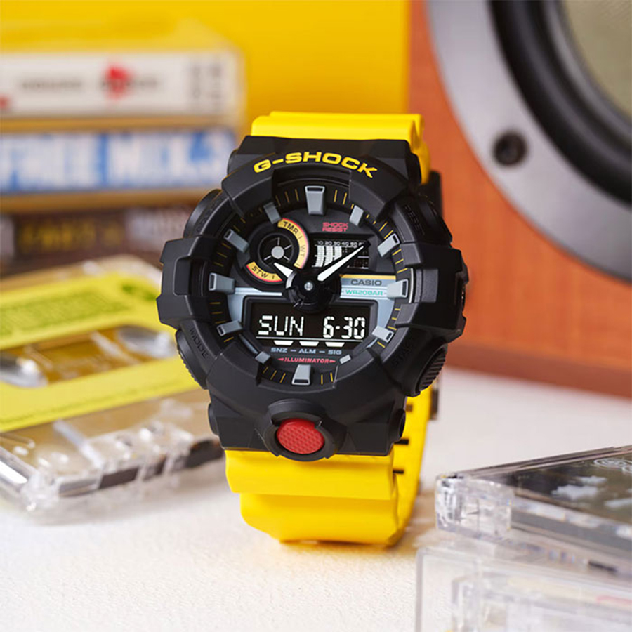 Наручные часы Casio GA-700MT-1A9. Фото 7.