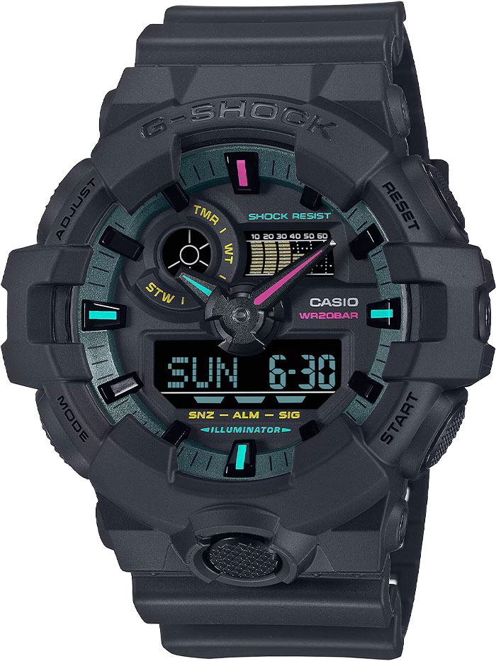 Наручные часы Casio GA-700MF-1A. Фото 0.