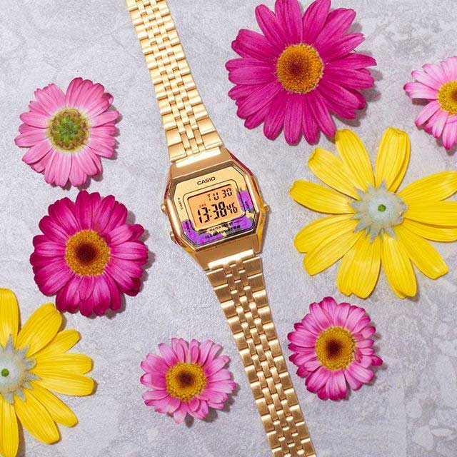 Наручные часы Casio LA680WGA-4C. Фото 1.