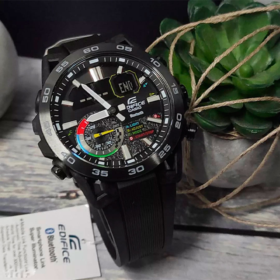 Наручные часы Casio ECB-40MP-1A. Фото 1.