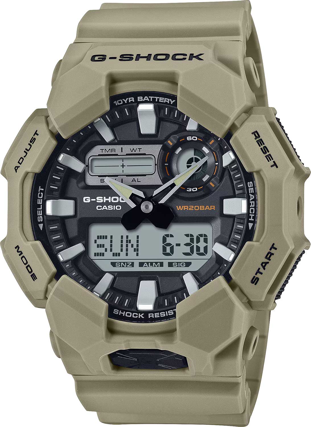 Наручные часы Casio GA-010-5A. Фото 0.