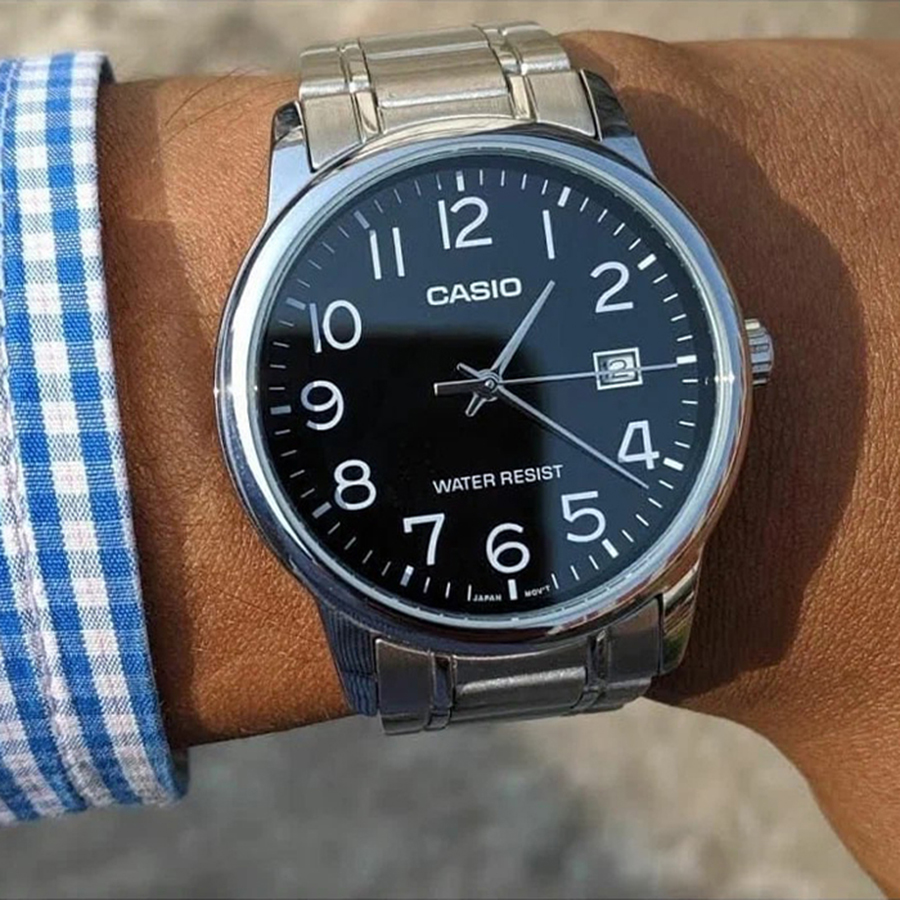 Наручные часы Casio MTP-V002D-1B. Фото 4.