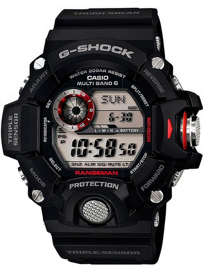 Наручные часы Casio GW-9400-1. Фото 0.