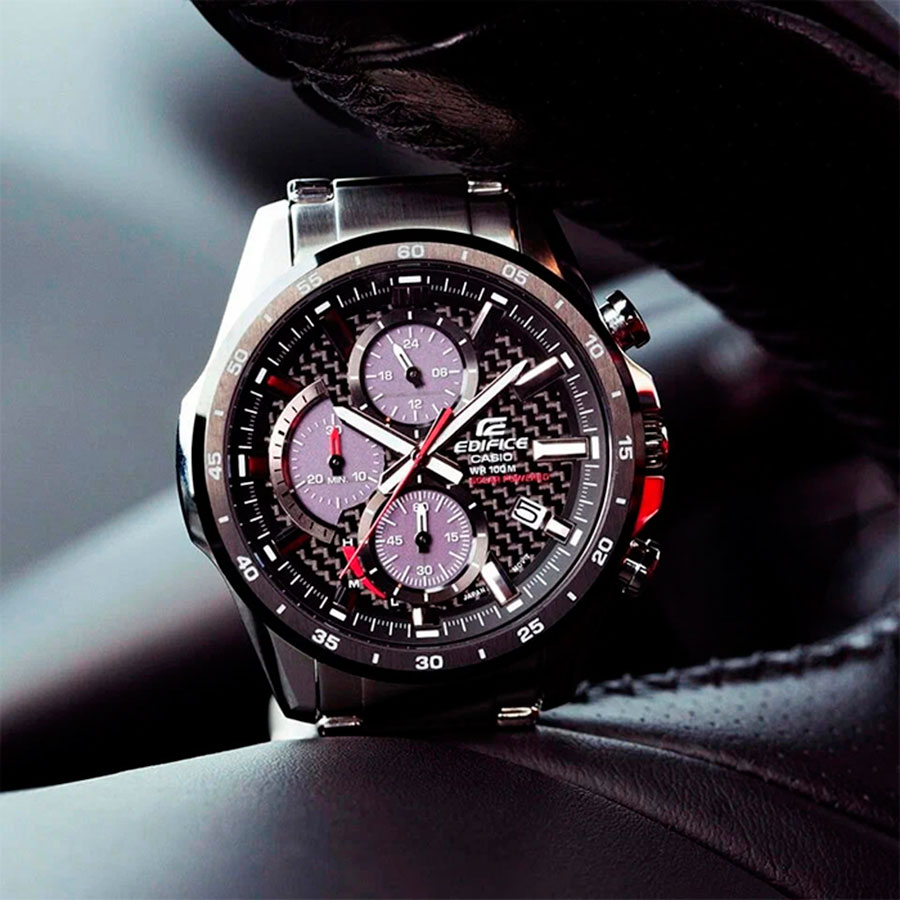 Наручные часы Casio EQS-900DB-1A. Фото 4.
