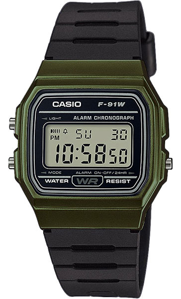 Наручные часы Casio F-91WM-3A. Фото 0.