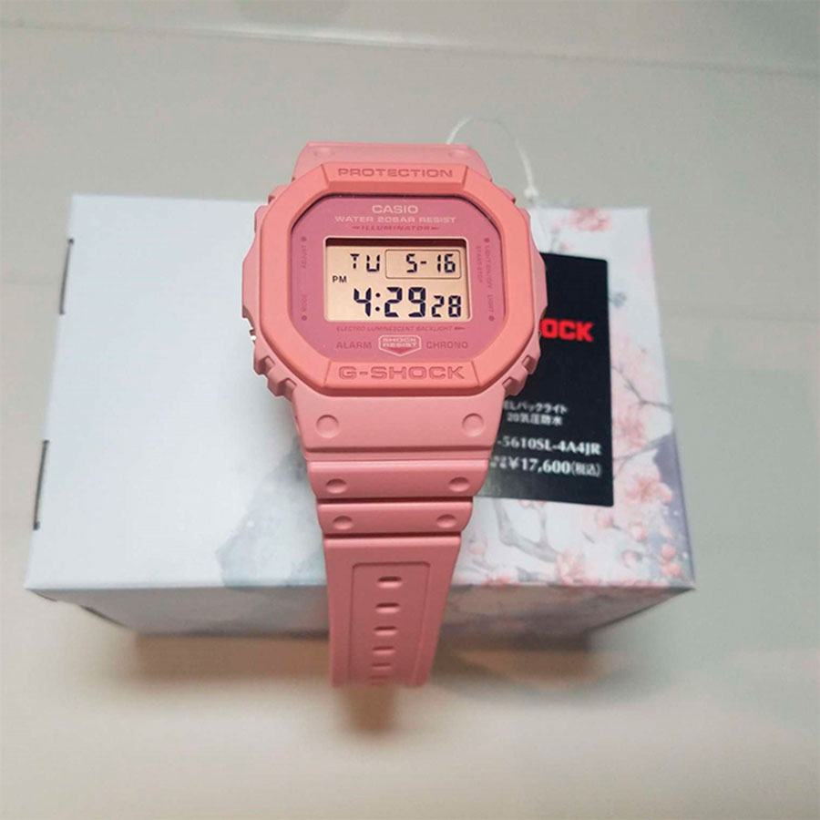 Наручные часы Casio DW-5610SL-4A4. Фото 6.