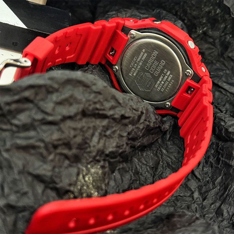 Наручные часы Casio GA-2100RRB-4A. Фото 6.
