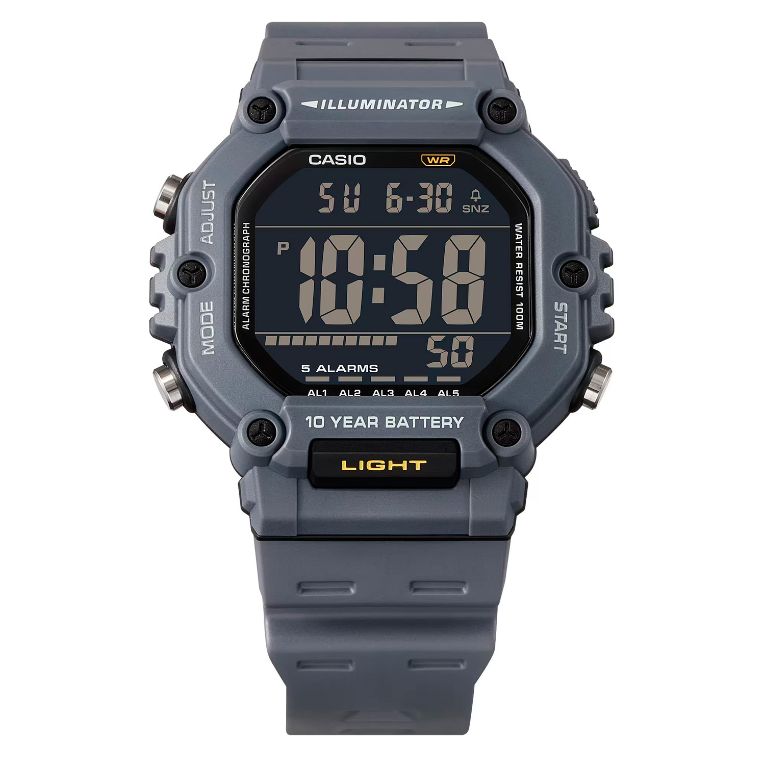 Наручные часы Casio AE-1600H-8B. Фото 1.