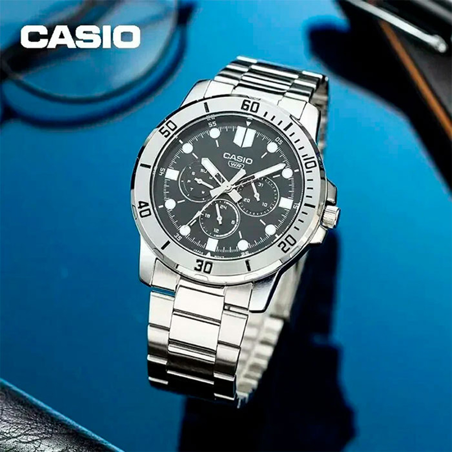 Наручные часы Casio MTP-VD300D-1E. Фото 7.