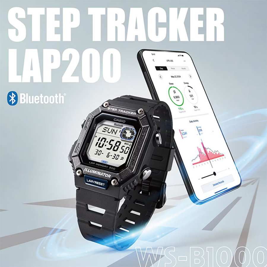 Наручные часы Casio WS-B1000-1A. Фото 4.